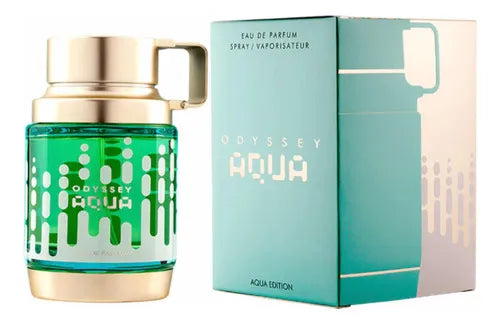 ARMAF ADYSSEY AQUA PARA HOMBRE EAU DE PARFUM, FRAGANCIA DE NOTAS FRESCAS Y PICANTES, IDEAL PARA UN AROMA ÚNICO 100ML